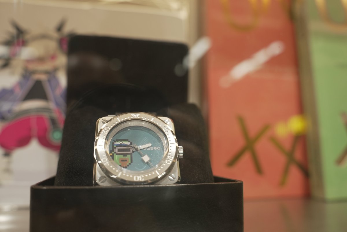 <a href="/DanPolko/">danpolko.eth</a>’s CryptoPunk PFP custom watch -