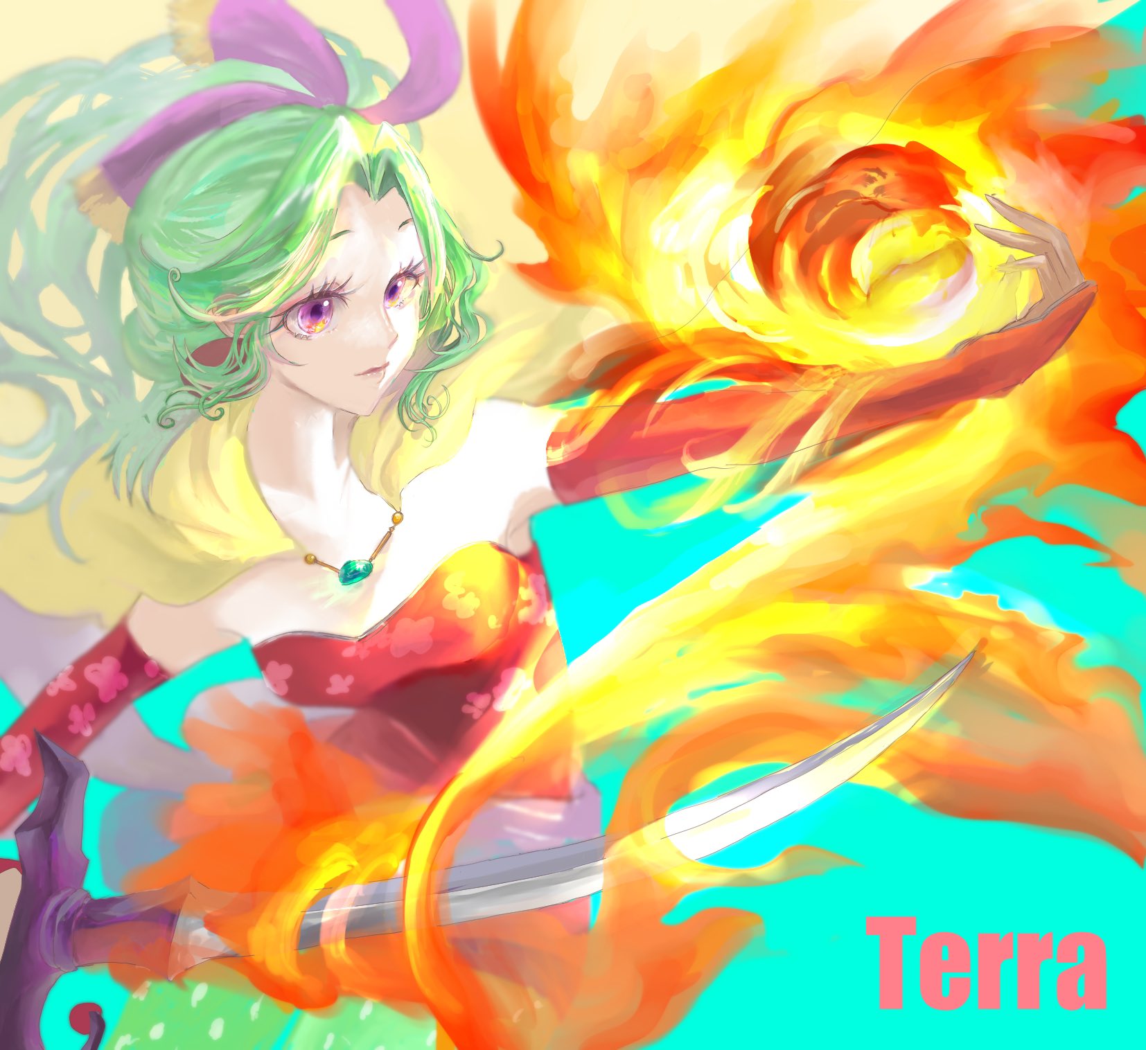 魔導の力を持つ少女、ティナ 魔導戦士、ティナ | 幻獣の血を引く少女、ティナ [FIN] 【BIGWEB