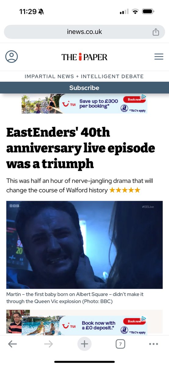 Nick_Barron's tweet image. Fantastic to see @lauren_klee βs brilliant live episode so well received!
βοΈβοΈβοΈβοΈβοΈ
πͺπ»π₯πΈπ»
@bbceastenders @UnitedAgents #EastEnders #EastEnders40