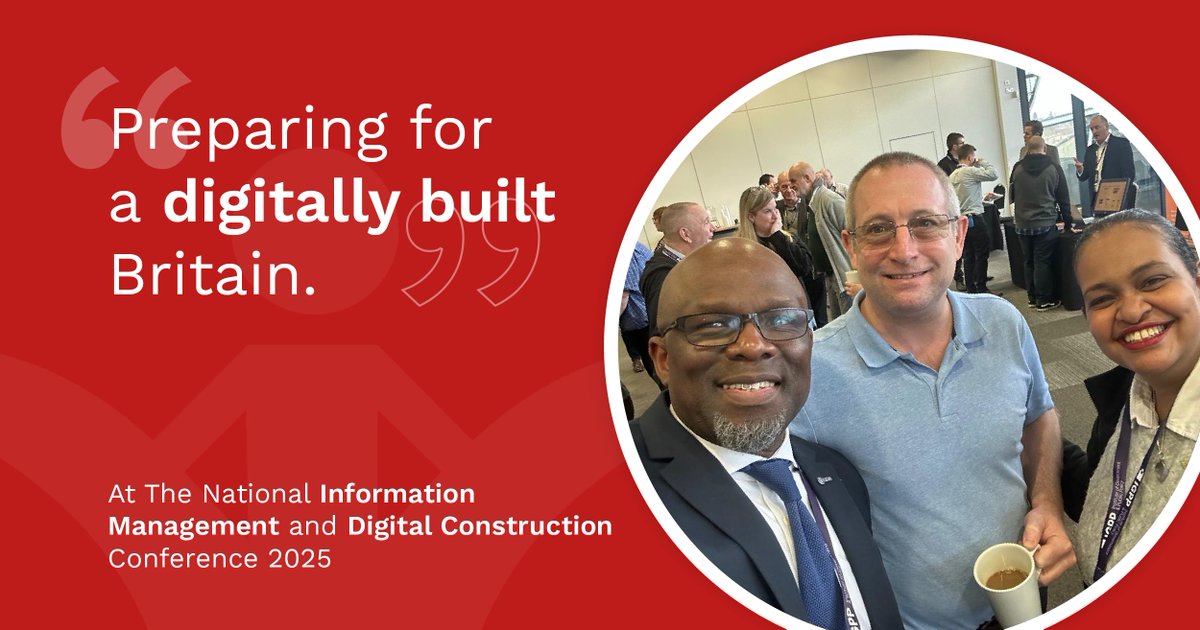 The National Information Management and Digital Construction Conference was full of insights from inspirational industry professionals, speaking about the importance of information management, delivering projects to the ISO 19650 standards.

#DigitalTwins #BIMOrNothing #ISO19650