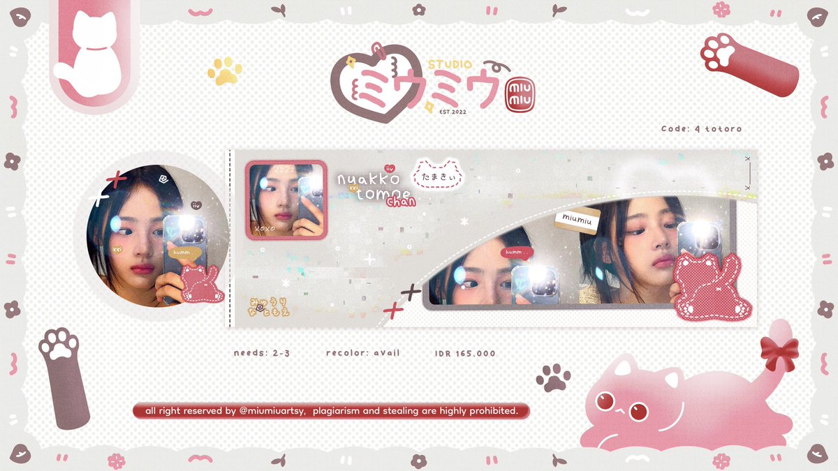 ꒰ any interaction will be appreciated ꒱

ciao! 🍓ㅅ🍄 )ﾉ 

miu kembali lagi dengan membawa 11 template layout nih! tolong diospek dulu yah >< kalau ada yang kurang aman, jangan ragu untuk kasih tahu miu <3

any, kalian suka yang mana? 

thank you ദ്ദി ❛ ֊ ❛🍒マ

#zonauang