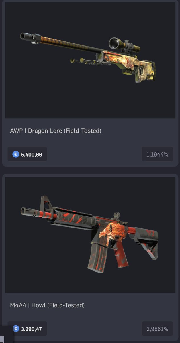 Step by step… 🐾🧑🏻‍🦼‍➡️

Extra recharge of uraniums cases for my lovely referrals 🔥

We have 3 GIVEAWAYS rolling… ¿1 more?

🎁URANIUM CASE UP FOR GRABS🎁

📌RT, like and @tag 3 guys
📌Join t.me/drwgamba
📌Join discord.gg/drwgamba
🏴‍☠️ csgoempire.com/r/Drwgamba