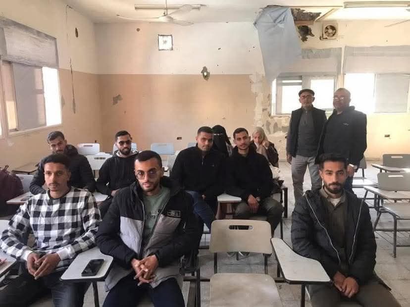 After 15 months of hiatus due to the Israeli genocide, students at Al-Quds Open University in Gaza attended their first lecture, offering a glimmer of hope toward restoring academic life in the war-torn region.