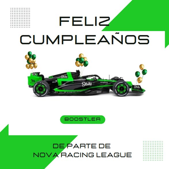 novarleague's tweet photo. ¡Feliz cumpleaños a la melena favorita de México en el mundo del simracing! @BoostlerF1 🥳🎉 https://t.co/1qFfkWIYYL
