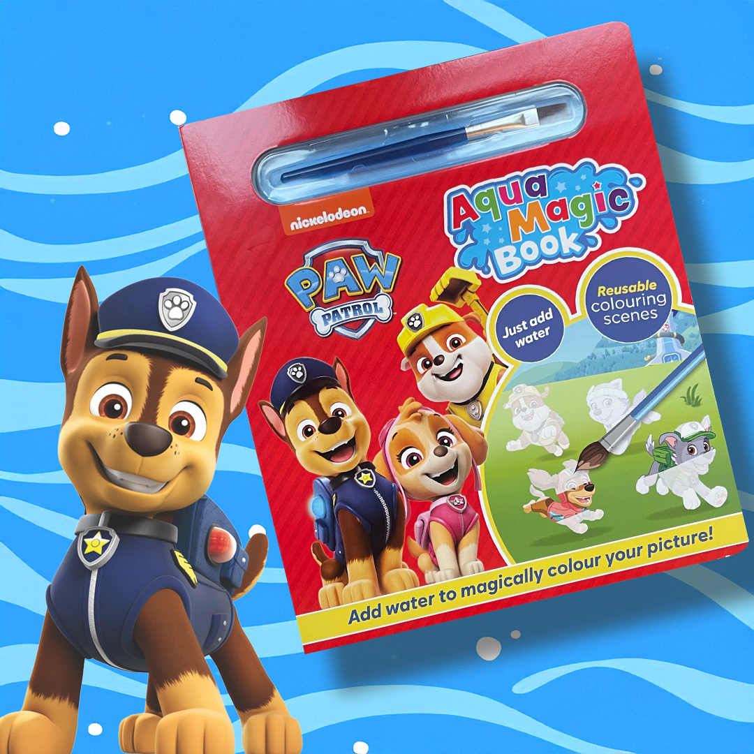 No job is too big, no pup is too small! 🚨

Get ready for a mess-free adventure with the PAW Patrol Aqua Magic Book!  Just add water, and let the fun begin - because when it comes to creativity, these pups are on a roll! 🎨✨

#PAWPatrol #AquaMagic #NoMessJustFun