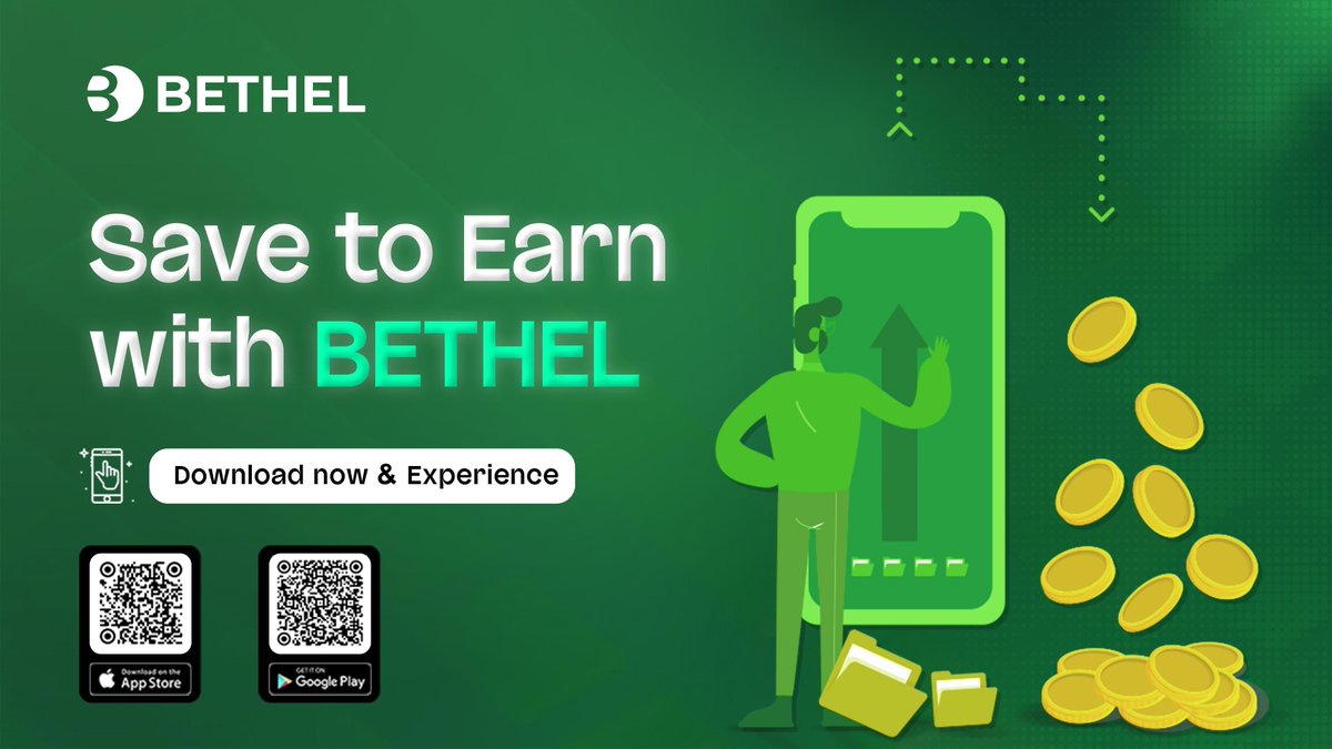 BethelPlatform's tweet image. Save files, Earn rewards! 💰 

With zkpStorage, you don’t just protect your data—you get rewarded for it!

Upload &amp;amp; start earning today.

📲 Try it now!
Android: buff.ly/40H0Iql 
iOS: buff.ly/3ZZanbj 

#Bethel #Bethelnet #SaveToEarn #ZKP