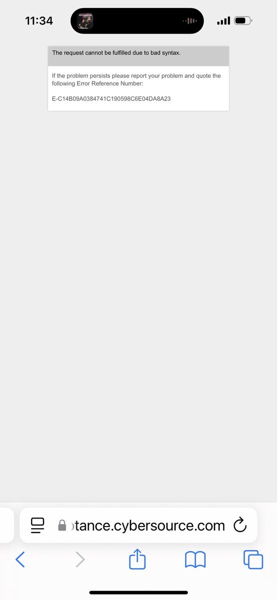 .<a href="/TfL/">TfL</a> is anyone else unable to buy an Oyster card online? I keep getting a bad syntax message. I’ve tried two different computers and multiple browsers. Have cleared the cookies etc. still nothing. Says to report it to you so I have and you just tell me the above.