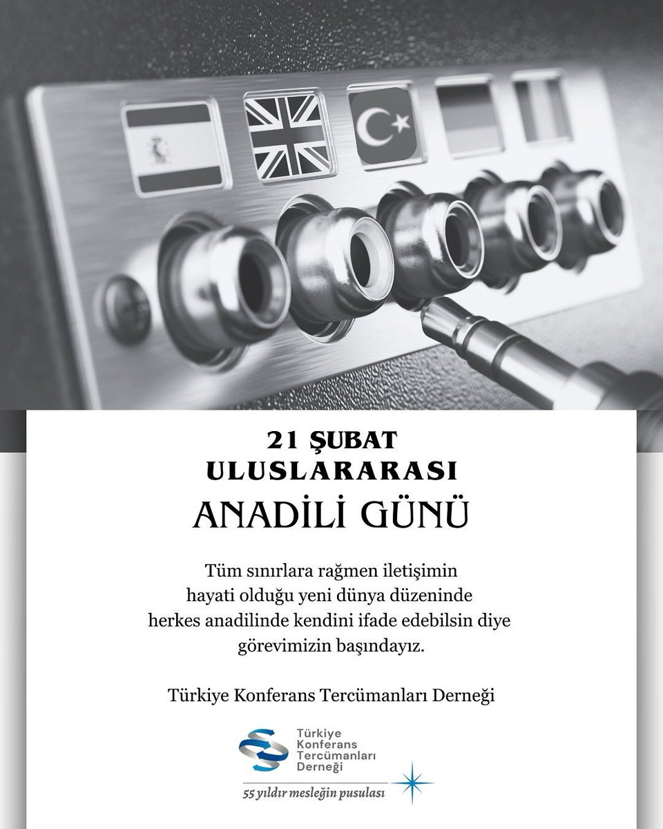 #uluslararasıanadilgünü #internationalmotherlanguageday #tktd #konferanscevirmenligi