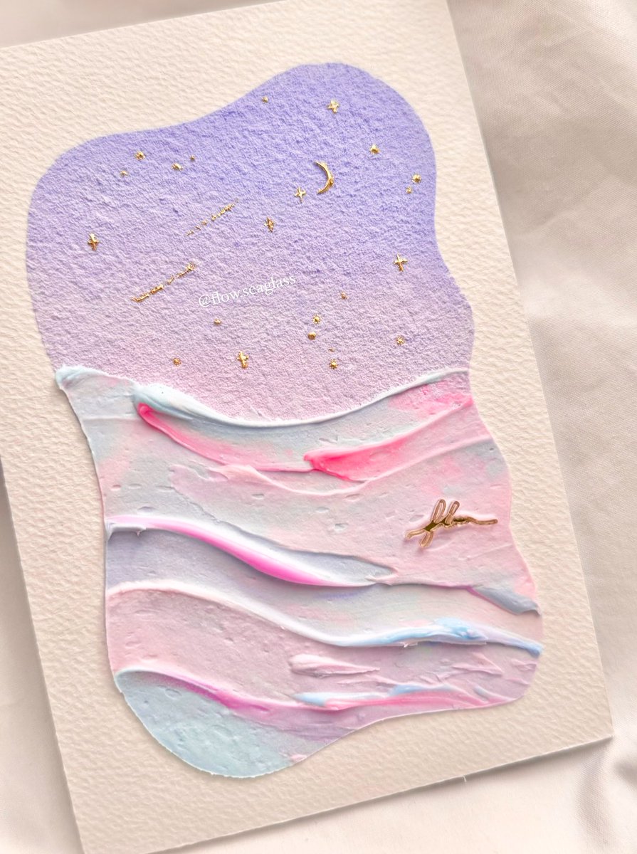 flowseaglass's tweet image. 星降る春の海