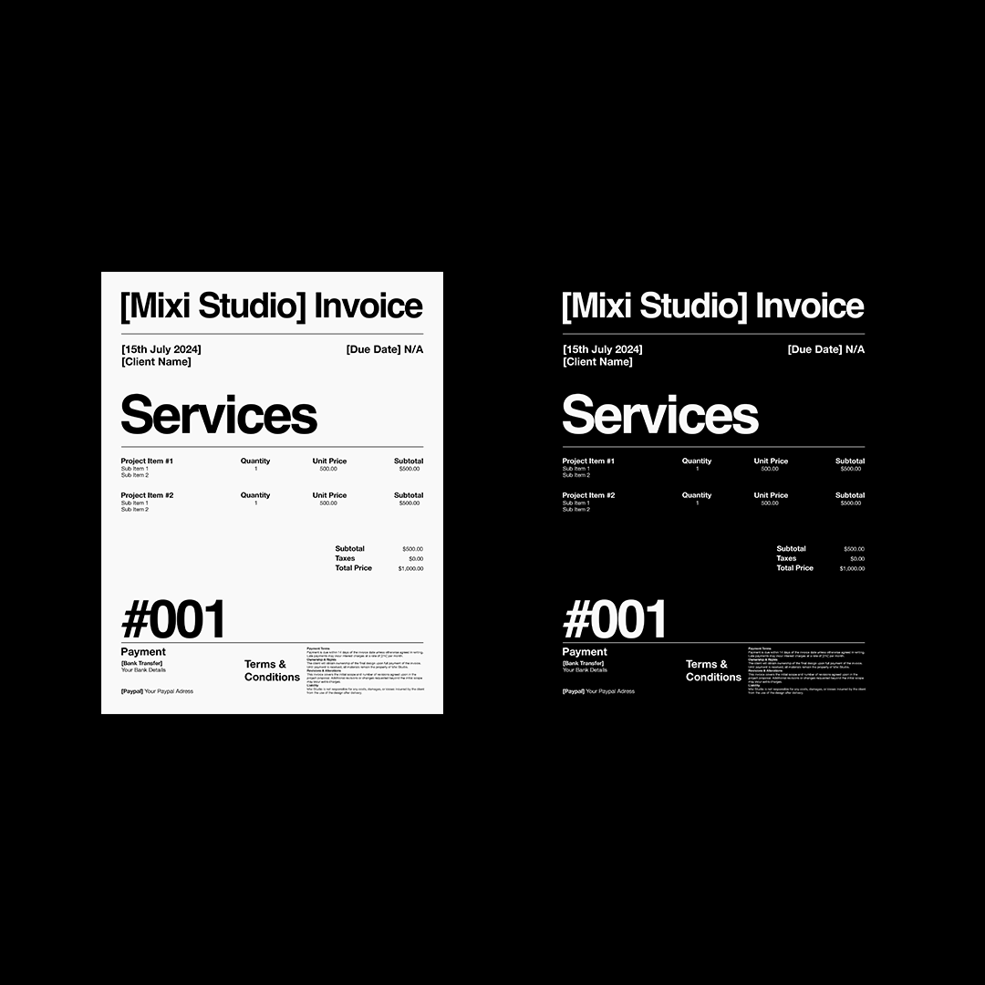 mixistudio's tweet image. Free editable invoice template
Grab your free template 🫵🏻
mixistudios.com/product-page/i…
–
#invoice #invoicetemplate #freetemplate #freeinvoice #freeinvoicetemplate #templatedesign #freetouse #freetousetemplate