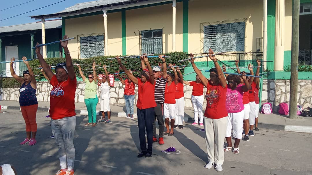 Continúan las actividades deportivas recreativas en el municipio San Luis .