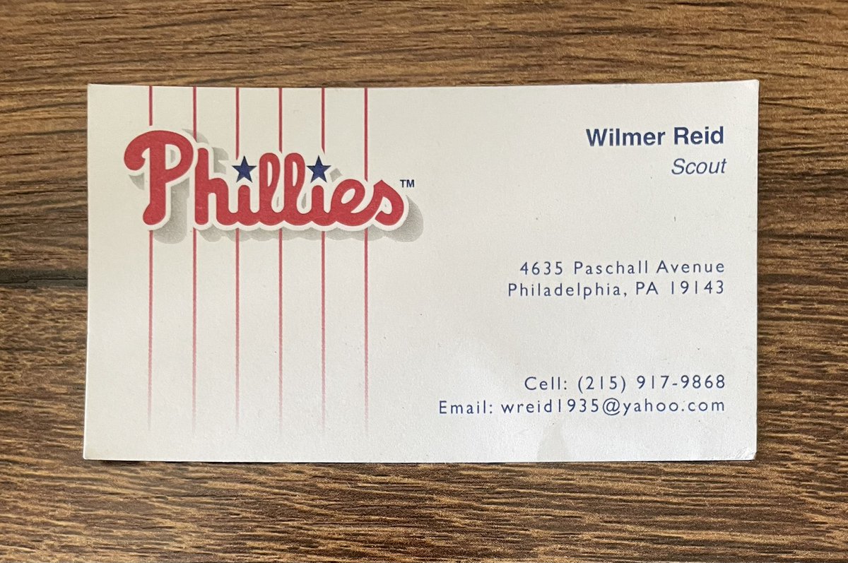 John DeBrigida (@iamjohnd2) on Twitter photo The 1st business card I ever received as a coach was from Mr. Reid. Still have it to this day. 💔<a href="/Phillies/">Philadelphia Phillies</a> <a href="/FTB_PhilliesDB9/">FTB Phillies Scout DB9 2026</a> The 1st business card I ever received as a coach was from Mr. Reid. Still have it to this day. 💔<a href="/Phillies/">Philadelphia Phillies</a> <a href="/FTB_PhilliesDB9/">FTB Phillies Scout DB9 2026</a>