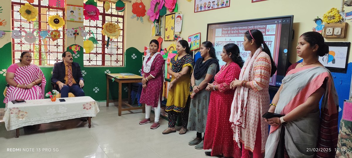 PM SHRI Kendriya Vidyalaya Fort William (@kvfortwilliam) on Twitter photo Celebration of International Mother Tongue Day at PM SHRI KV FORT WILLIAM on 21.2.25
Topic-Importance of Mother Tongue
<a href="/kumarthakur69/">KUMAR THAKUR</a>
<a href="/EduMinOfIndia/">Ministry of Education</a>
<a href="/dpradhanbjp/">Dharmendra Pradhan</a>
<a href="/KVS_HQ/">Kendriya Vidyalaya Sangathan</a>
<a href="/narendramodi/">Narendra Modi</a>
<a href="/kvsrokolkata/">Kendriya Vidyalaya Sangathan, Kolkata Region</a> Celebration of International Mother Tongue Day at PM SHRI KV FORT WILLIAM on 21.2.25
Topic-Importance of Mother Tongue
<a href="/kumarthakur69/">KUMAR THAKUR</a>
<a href="/EduMinOfIndia/">Ministry of Education</a>
<a href="/dpradhanbjp/">Dharmendra Pradhan</a>
<a href="/KVS_HQ/">Kendriya Vidyalaya Sangathan</a>
<a href="/narendramodi/">Narendra Modi</a>
<a href="/kvsrokolkata/">Kendriya Vidyalaya Sangathan, Kolkata Region</a>