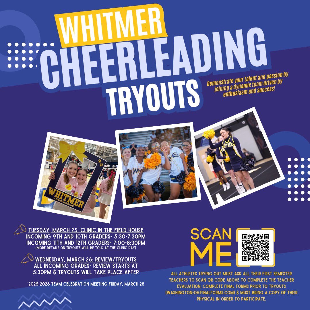 MARK YOUR CALENDARS 🎉