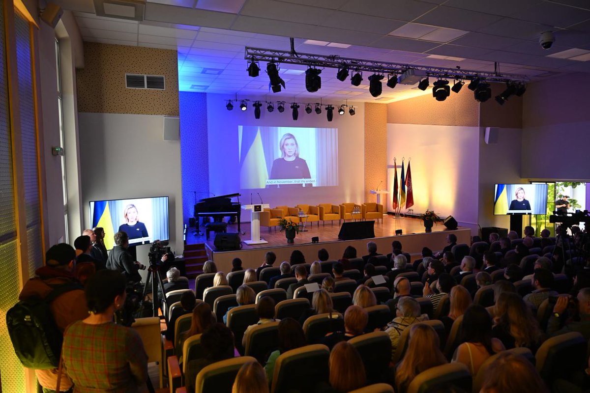 Olena Zelenska / Олена Зеленська tweet media
