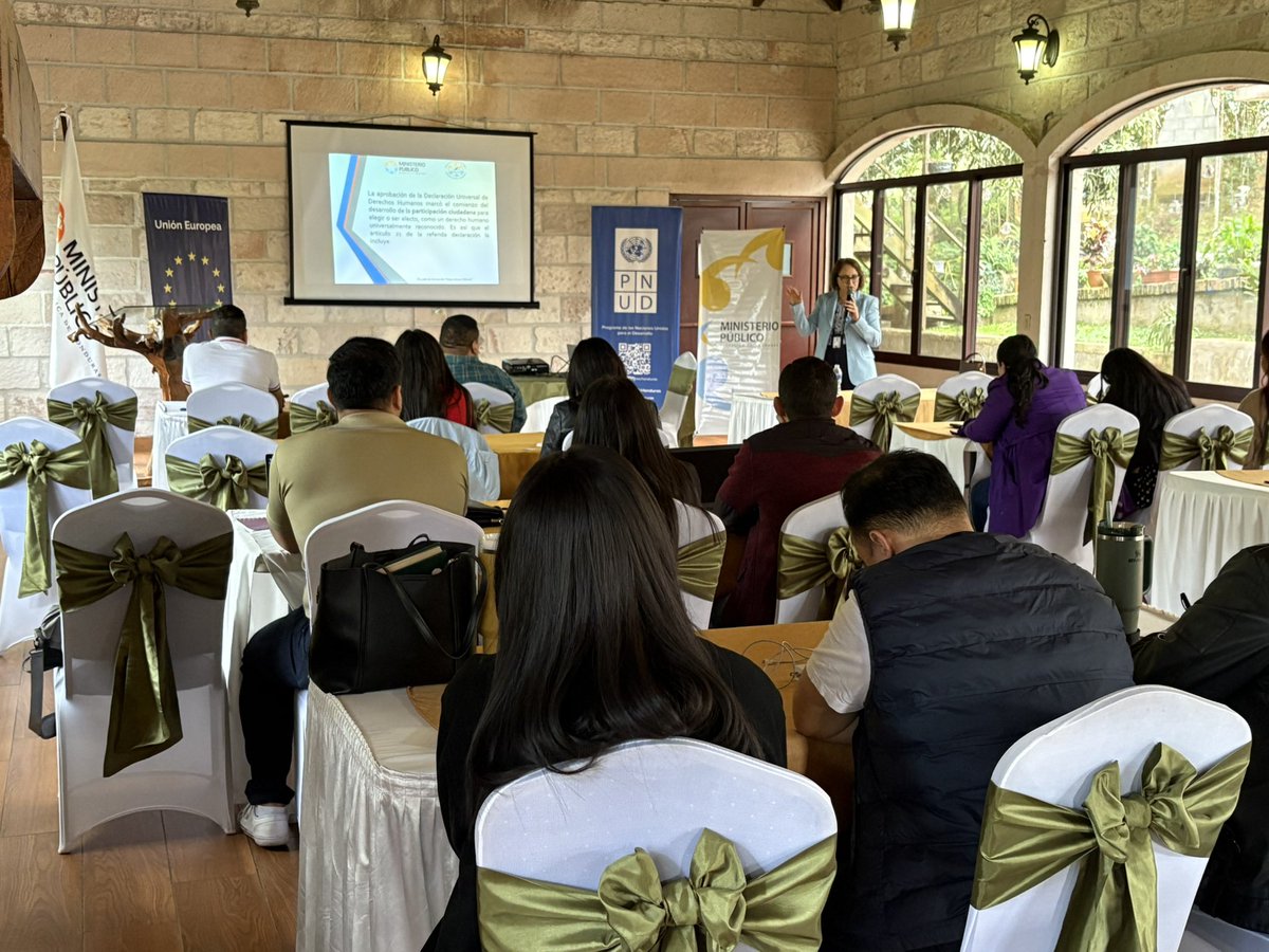 MP_Honduras's tweet photo. Esta capacitación está a cargo de la Escuela de Formación del MP, la Unidad Especializada Contra Delitos Electorales, el Programa de las Naciones Unidas para el Desarrollo (PNUD), el Departamento de Cooperación Externa y la División de RRPP. https://t.co/qs5aJrIYwk