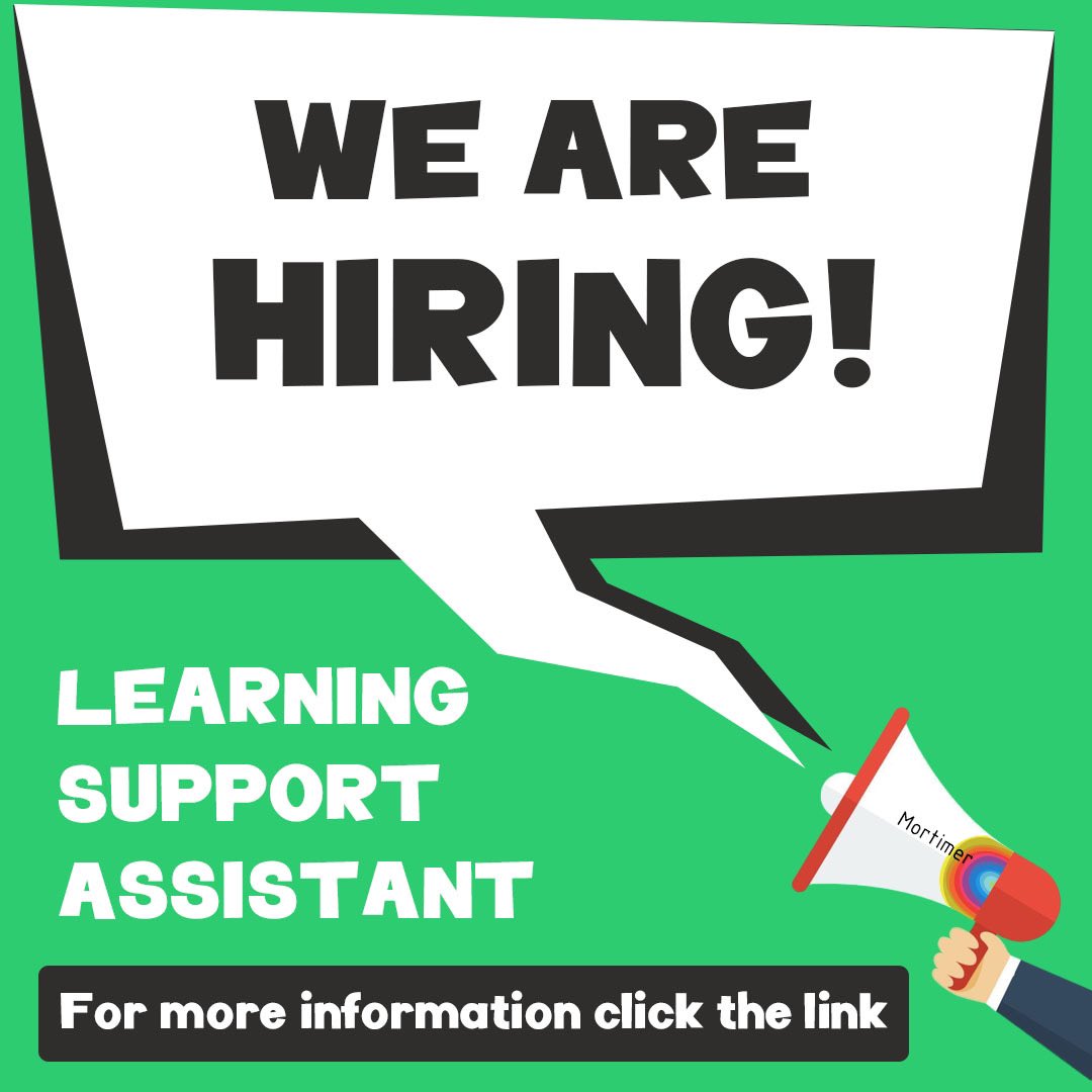 MortimerCC's tweet image. 💜💜 WE ARE HIRING! 💜💜
🔗 mortimercommunitycollege.co.uk/vacancies/lear…
#TeamMortimer #LoveTeaching #LearningSupportAssistant