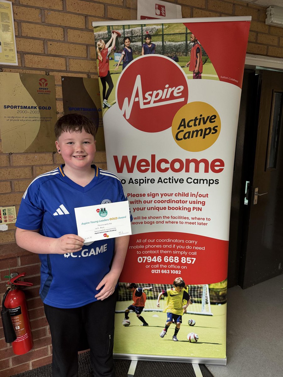 📣 Lewis has completed his gold active leaders certification and he went the extra effort to make his own quiz for the children!
Additionally, Lewis stayed later yesterday to complete his challenges🙌👏 Well done, Lewis! 🥳 #ActiveLeaders