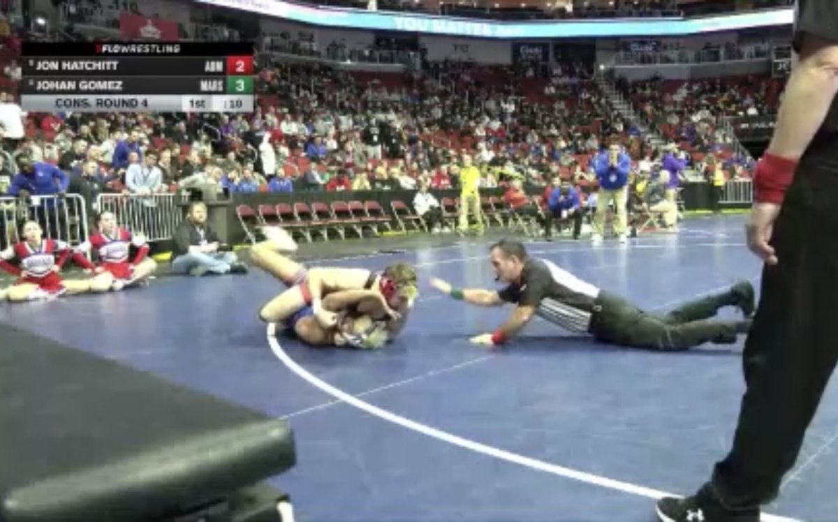 AND WITH THE FALL JON HATCHITT IS A STATE PLACE WINNER!!!