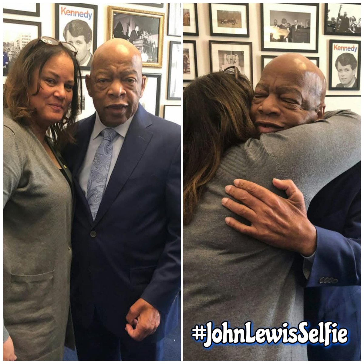 Today, Congressman John Lewis would be 85. A tireless advocate for justice and equality, I met him in D.C. while advocating for children. He told me, “Your voice should never dimmer. Our children need loud voices.” His words still inspire me to keep advocating. #johnlewisselfie