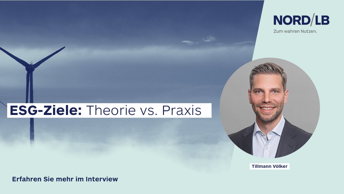ESG ist Pflicht – doch wie gelingt die Umsetzung im Alltag? Erfolgreiche Unternehmen teilen ihre Ansätze im neuen Newsletter hier: nordlb.de/unsere-kunden-…