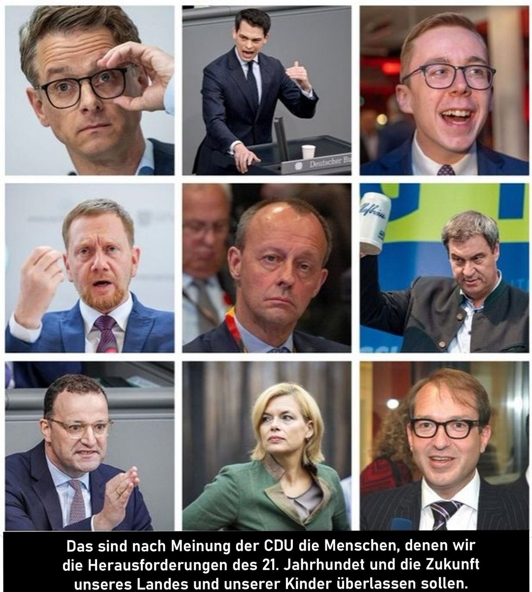 Frentzhart2's tweet image. Waehlt bitte richtig! 
⬇️ Dieses ⬇️ Horrorkabinett wäre eine Katastrophe für Deutschland
#MerzKannEsNicht