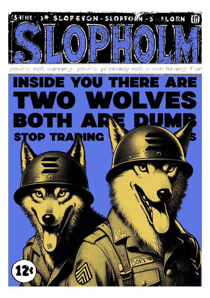 Final slop for the week. I only made this cos it makes me sad to see you all gamble your monies away frens. Take a break, touch grass, eat an ice cream.