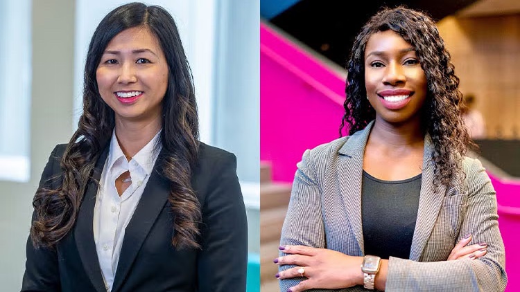 UofT's tweet photo. Charlene Chu &amp; Denika McPherson named Women Leaders in Digital Health #UofT 🩺 https://t.co/wzNdSuUsEl https://t.co/7DdMdzYZW6