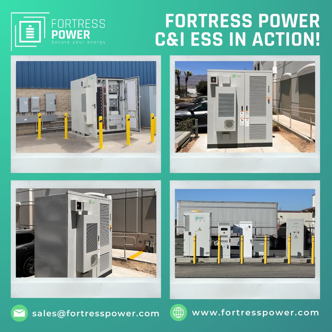 Fortress Power (@fortress_power) on Twitter photo See the Power of Fortress Power C&I ESS in Action!
🔋 Efficient & Profitable
🛡️ Safe & Reliable
🌎 Ideal for Various Applications
👉Contact Us Today to Learn More! Email sales@fortresspower.com
#FortressPower #EnergyStorage #C&I #SuccessInstallations #SustainableEnergy See the Power of Fortress Power C&I ESS in Action!
🔋 Efficient & Profitable
🛡️ Safe & Reliable
🌎 Ideal for Various Applications
👉Contact Us Today to Learn More! Email sales@fortresspower.com
#FortressPower #EnergyStorage #C&I #SuccessInstallations #SustainableEnergy