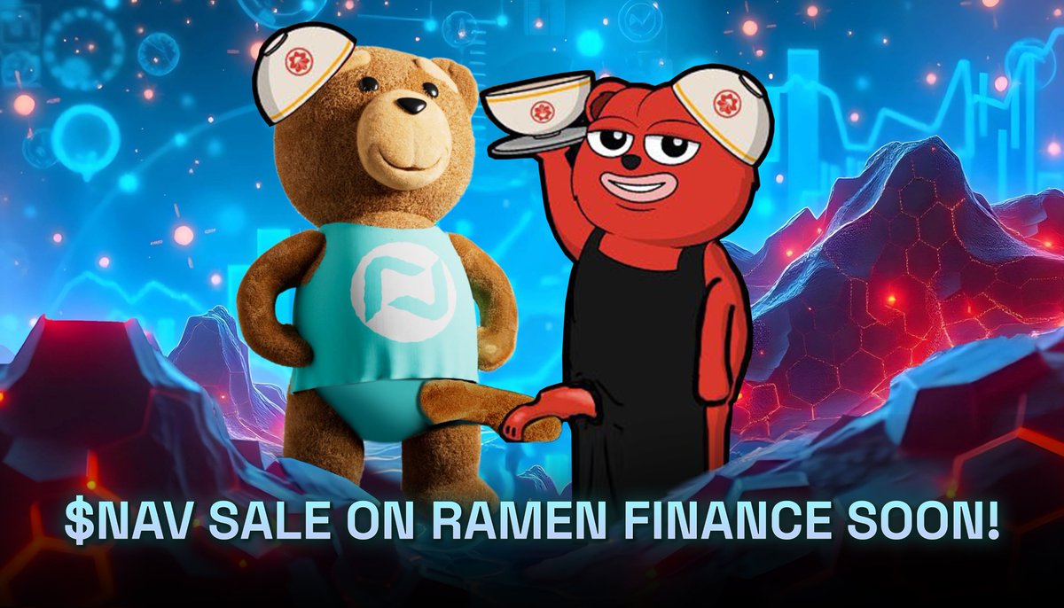 Gm...

We're launching our public sale for $NAV on <a href="/ramen_finance/">Ramen 🍜</a> this Monday, February 24th!

More details to come over the weekend.

P.S. January SIP audit results are in. You'll see them tomorrow!