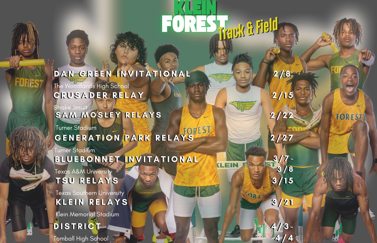 Klein Forest Boys Track and Field (@kftrack) on Twitter photo 