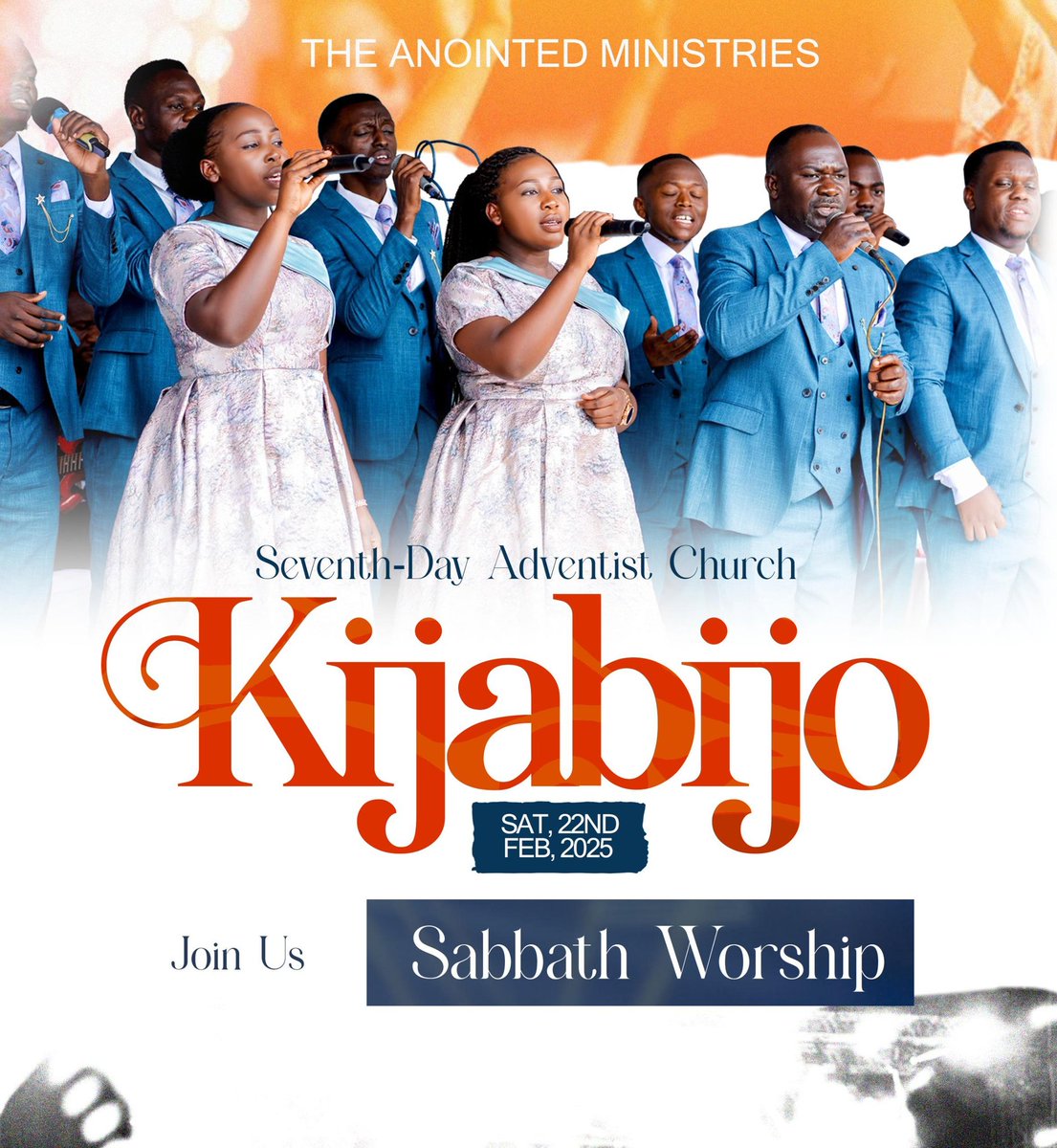 Join the Anointed Ministries Choir in worship.
#HappySabbath