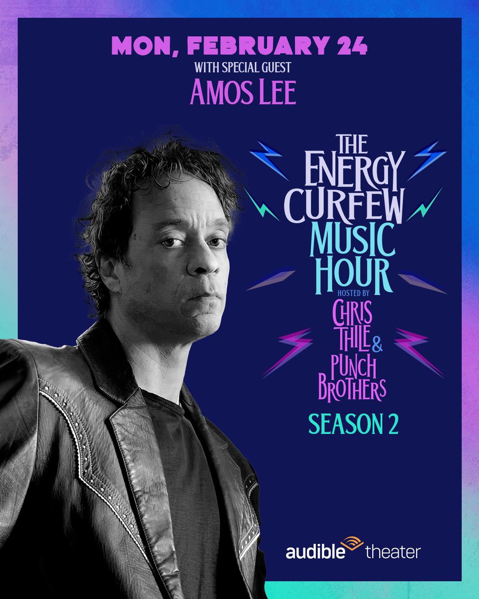 Punch Brothers (@punchbrothers) on Twitter photo Ready for another round of new Special Guests? <a href="/imwithherband/">I'm With Her</a> and <a href="/amoslee/">Amos Lee</a> will join the Feb 24 performance of <a href="/energycurfew/">The Energy Curfew Music Hour</a>.
A few of tickets have been released online & limited standing room rush tickets will be available on TodayTix at 9a on the morning of the performance! Ready for another round of new Special Guests? <a href="/imwithherband/">I'm With Her</a> and <a href="/amoslee/">Amos Lee</a> will join the Feb 24 performance of <a href="/energycurfew/">The Energy Curfew Music Hour</a>.
A few of tickets have been released online & limited standing room rush tickets will be available on TodayTix at 9a on the morning of the performance!