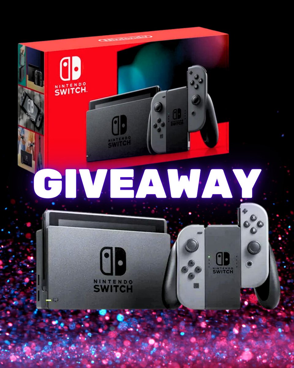 It's GIVEAWAY TIME!

We’re giving a lucky winner Nintendo Switch Gray Console System &amp; Grey Joy-Con [Nintendo Switch].

To enter:
🔥follow us
🔥like this post
🔥retweet this post
Extra entries if you enter on Instagram and Facebook!

✨Giveaway runs until March 2nd at 11:59PM.