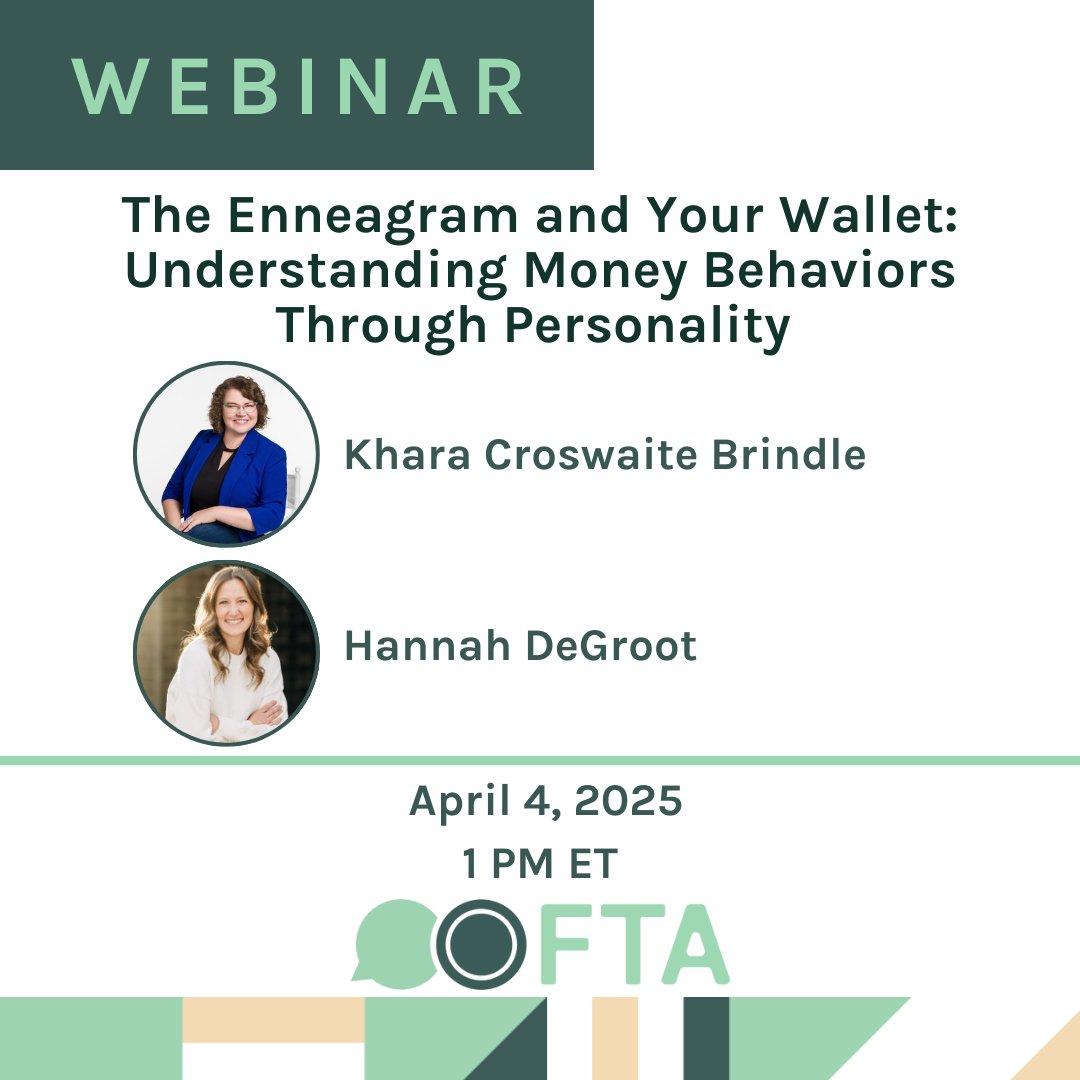 Registration is now available for the April 4, 2025 Webinar! financialtherapyassociation.org/education/webi…
