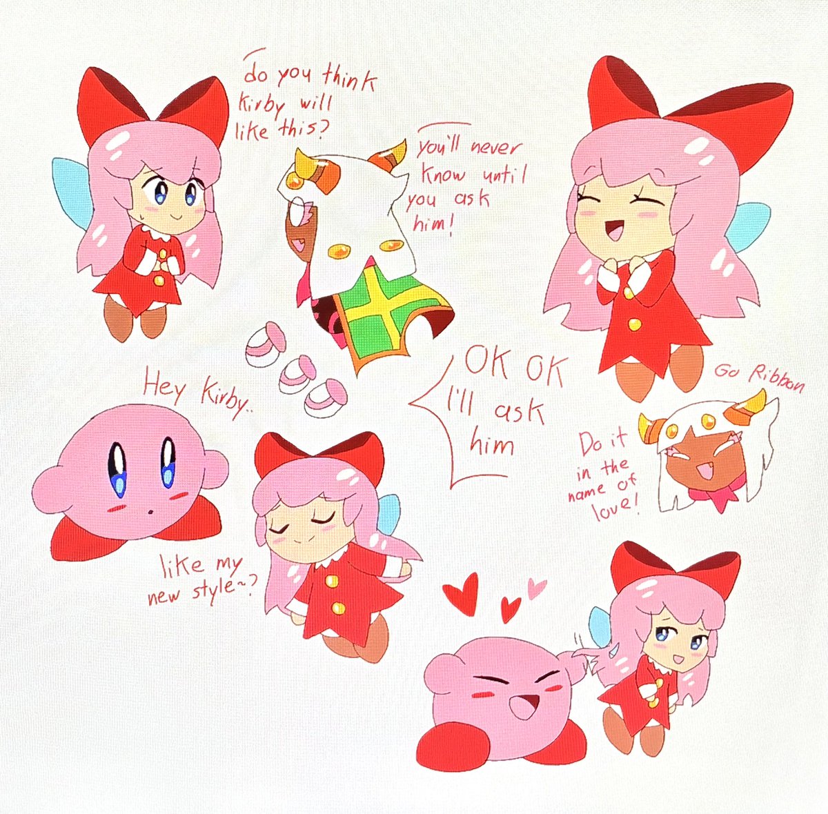 Gam3rK1rby's tweet photo. Long haired Ribbon #Kirby #Kirbbon #Sectonia #Nintendo
It was a trend at one point https://t.co/722E6kJVZa