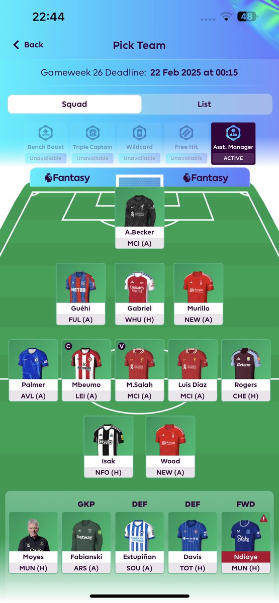 sandesh_lmc8's tweet photo. @FPL_TomHadley What changes would you suggest? I have 2 free transfers. Can you give me some ideas I could tweak? https://t.co/HSt4NBuqQd