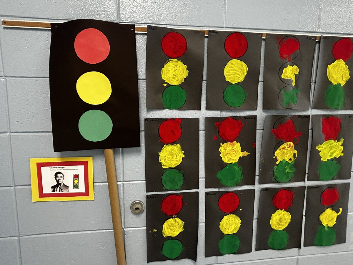 Westport Early Childhood Center (@earlywestport) on Twitter photo We are studying African American inventors for Black History Month <a href="/EarlyWestport/">Westport Early Childhood Center</a> this February. Last week we learned about Garrett Morgan, who invented the 3 way traffic light. Look at these amazing art projects our Ss created! <a href="/DrMarkMina/">Mark Mina, PhD</a> <a href="/annestaley98/">Anne Staley</a> <a href="/JCPSKY/">JCPS</a> <a href="/JCPSEARLY/">JCPS Early Childhood</a> We are studying African American inventors for Black History Month <a href="/EarlyWestport/">Westport Early Childhood Center</a> this February. Last week we learned about Garrett Morgan, who invented the 3 way traffic light. Look at these amazing art projects our Ss created! <a href="/DrMarkMina/">Mark Mina, PhD</a> <a href="/annestaley98/">Anne Staley</a> <a href="/JCPSKY/">JCPS</a> <a href="/JCPSEARLY/">JCPS Early Childhood</a>