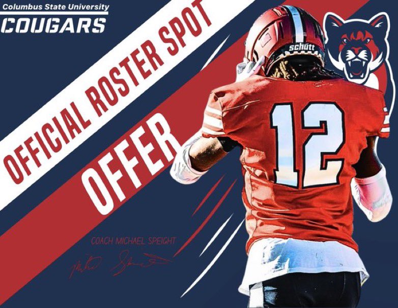 Isaiah glez (@isaiahglez) on Twitter photo Blessed to receive an offer from <a href="/ColumbusStateFB/">Columbus State Football</a>
<a href="/FBCoachPineda/">Coach Taylor Pineda (Coach P)</a> <a href="/Chestatee_FB/">Chestatee Football</a> <a href="/Chestatee_FB/">Chestatee Football</a> <a href="/NEGARecruits/">Northeast Georgia Recruits</a> Blessed to receive an offer from <a href="/ColumbusStateFB/">Columbus State Football</a>
<a href="/FBCoachPineda/">Coach Taylor Pineda (Coach P)</a> <a href="/Chestatee_FB/">Chestatee Football</a> <a href="/Chestatee_FB/">Chestatee Football</a> <a href="/NEGARecruits/">Northeast Georgia Recruits</a>
