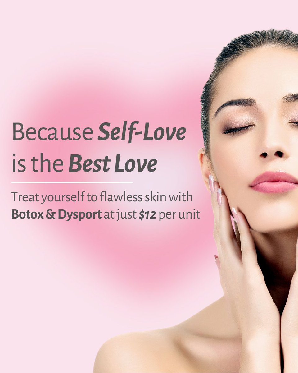 GraivierCenter's tweet photo. Celebrate YOU all month long at The Graivier Center! Treat yourself to self-love with Botox &amp; Dysport for only $12 per unit. 🩷

Book yours now! https://t.co/s6bmtK5ZM9 https://t.co/doDUqFxKdA