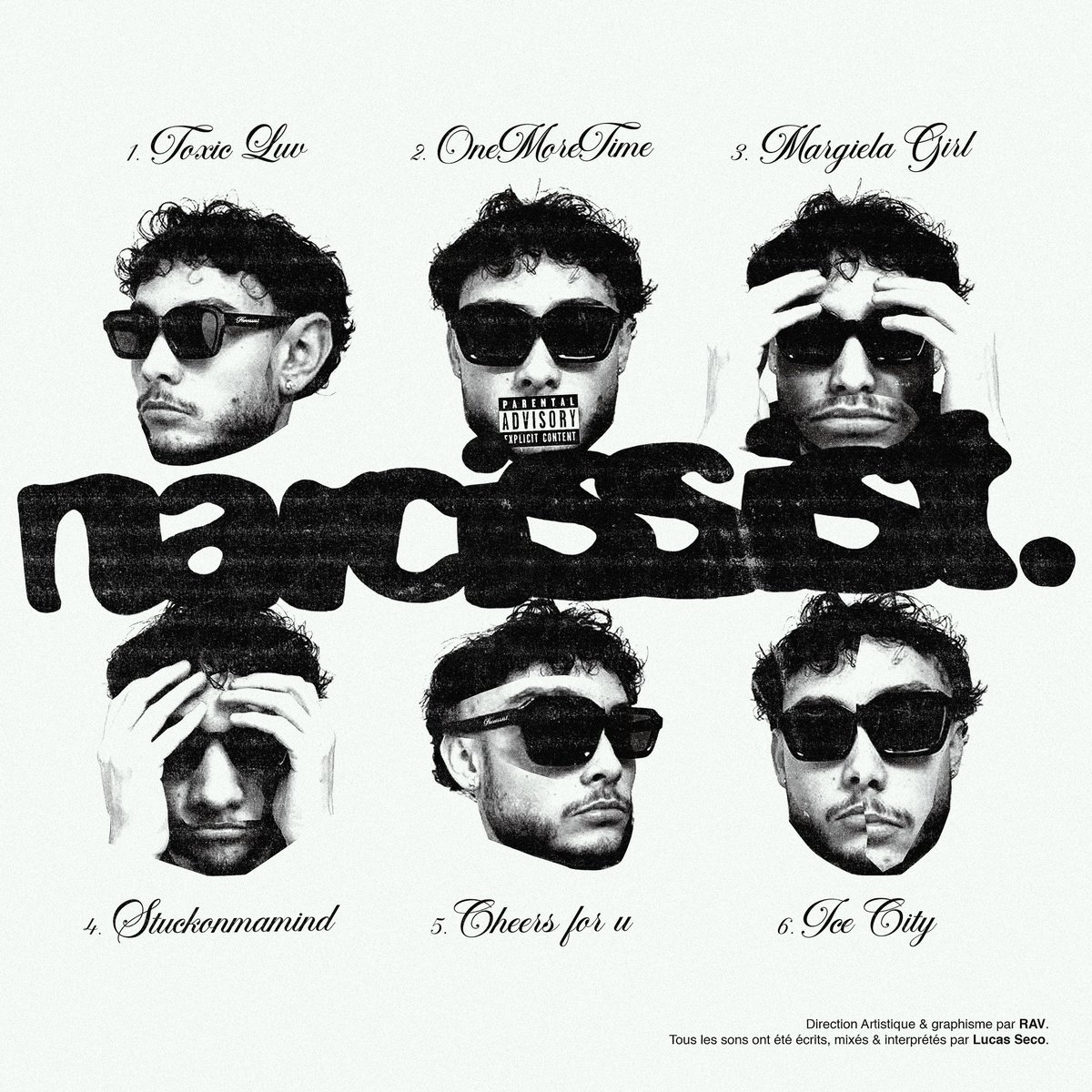 DA, Graphisme &amp; Canvas pour le dernier projet de <a href="/klu4real/">luca$</a> 

Narcissist disponible depuis minuit sur les plateformes !