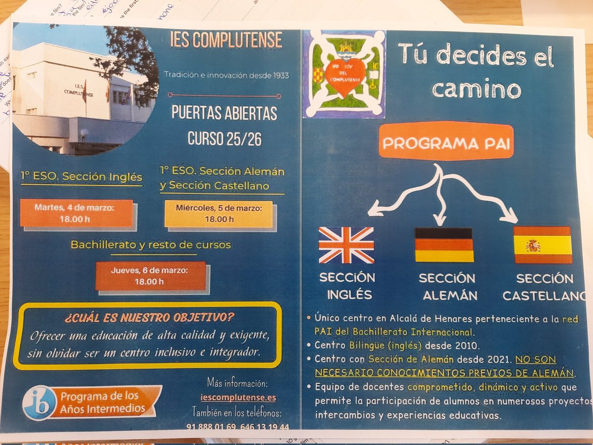 Nuestras jornadas de puertas abiertas. ¡No os las perdáis!