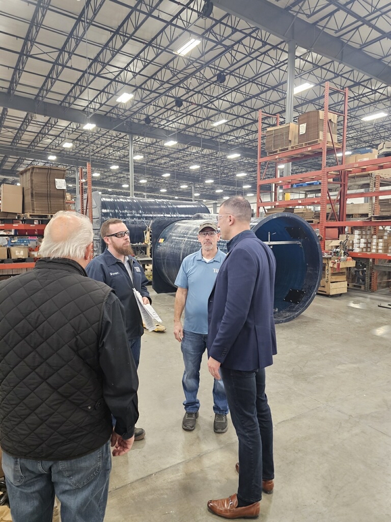 topp_industries's tweet image. Thank you to Congressman Rudy Yakym for coming to visit TOPP today! We are grateful for your service and appreciate you taking the time to see our operations and amazing team!

#TOPPTeam #QualityProducts #QualityPeople