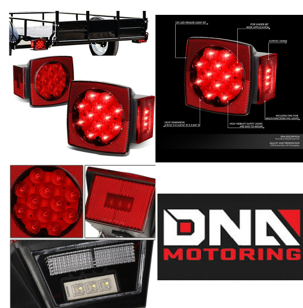 DNA_Motoring's tweet photo. Improve your safety by upgrading your trailer lights with assemblies from Nuvision Lighting. Our trailer lights feature built-in LED lighting units for tail, turn, stop, and side light functions, and even include a white license plate light. https://t.co/nYOKpR7peY
