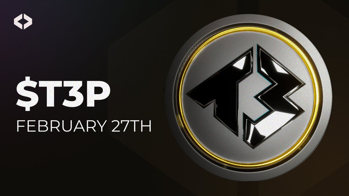 We're proud to be <a href="/Tech3Play/">T3 Play</a>'s exclusive DEX partner for the launch of $T3P! 🚀

📅 When? Thursday, the 27th 👀

Mark your calendars and stay tuned! 🔥