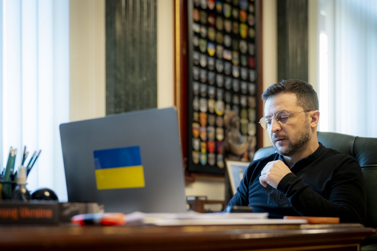 I had a good conversation with <a href="/SwedishPM/">Ulf Kristersson</a> Ulf Kristersson and thanked him for Sweden’s military assistance and all the support for Ukraine. We look forward to the 18th defense support package.

I also shared details of my constructive meeting with U.S. Special Representative