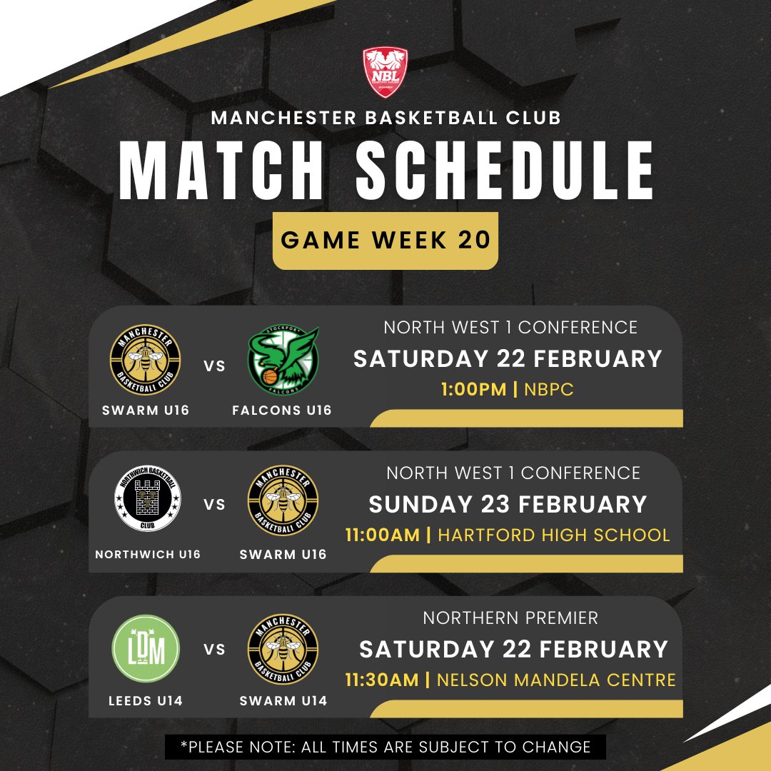 Coming up in Gameweek 2️⃣0️⃣...

#HearTheBuzz | #BEElieve | #NBL2425 | #BritishBasketball