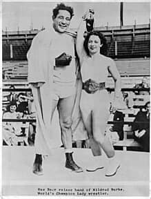 breakfastmompod's tweet photo. This week Mom and I talk about the two decade wrestling career of Mildred Burke- the Queen of the Ring.  Mama says check it and come back here and let us know what you think.  May your breakfast be hot and your coffee strong! https://t.co/gb7YLZREY4