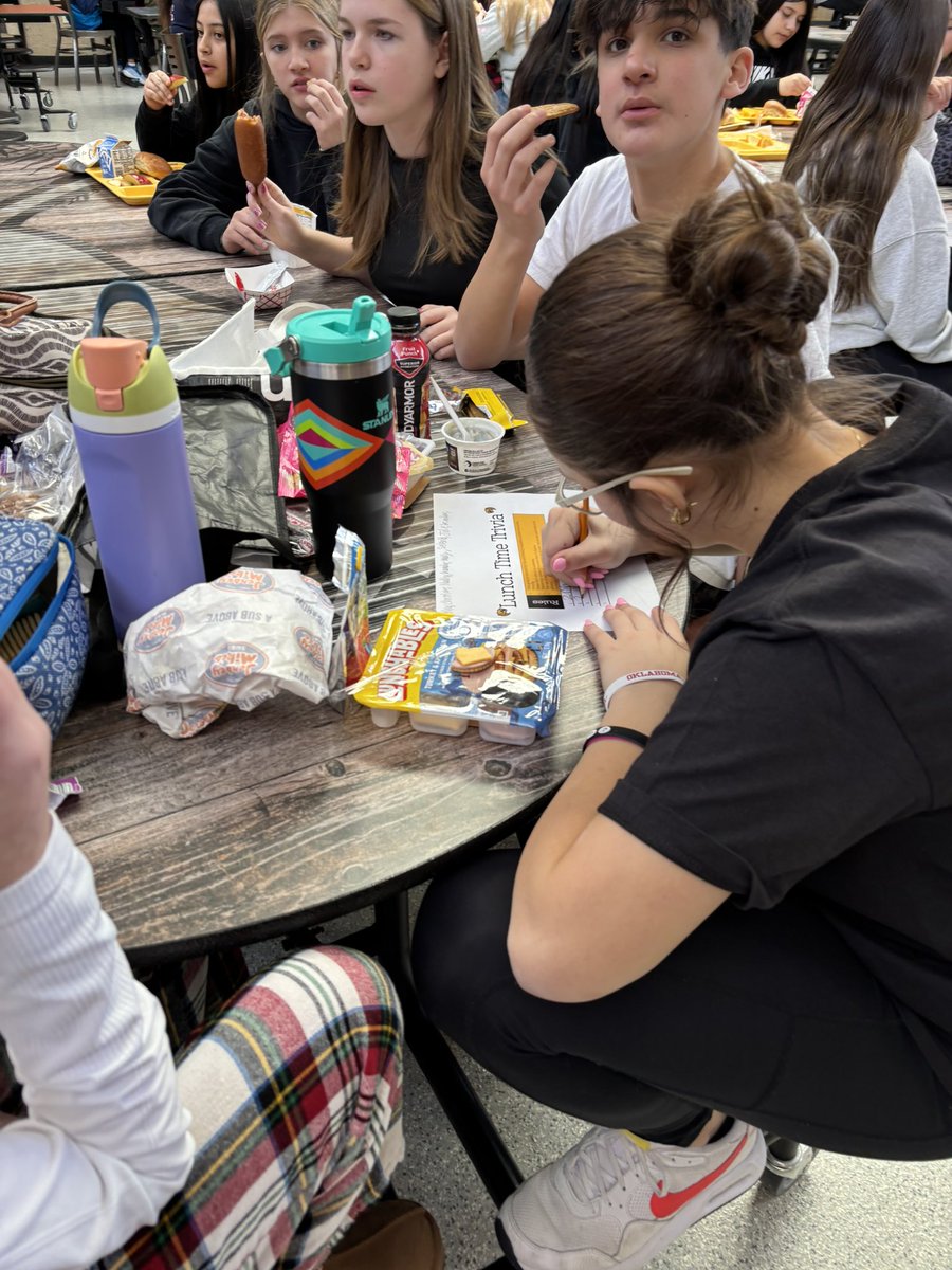 Lunchtime Trivia at ACMS today!!