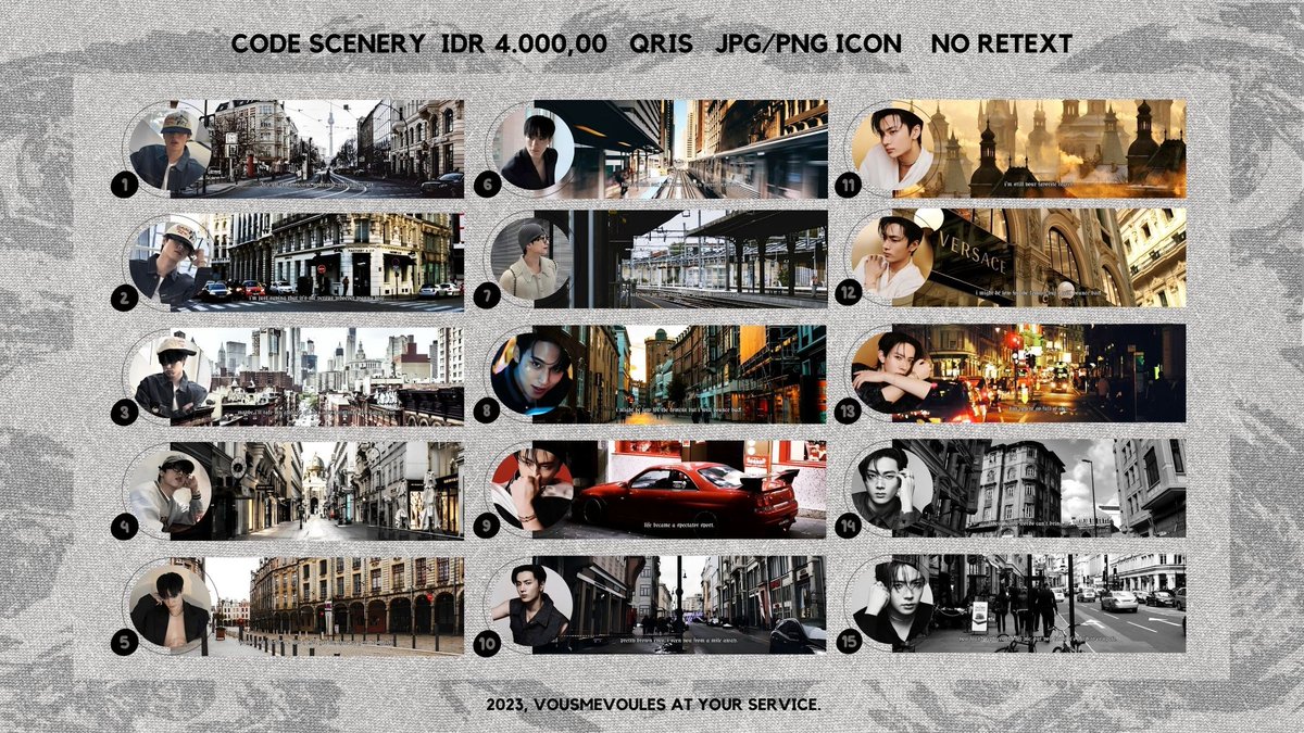 ryeusui's tweet image. RS layout scenery BG: Juyeon, Jeno, Joshua, Mingyu, and Heeseung. Reach me on DM to take they home (2, 4, 9, 10, 11, 14, 15 sold)